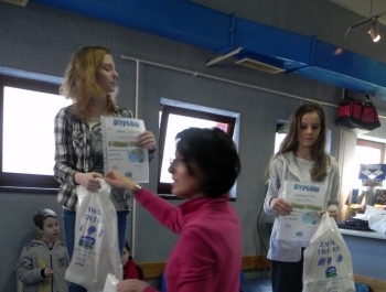 Wyniki zawodów pływackich - 13.02.2015r. - zdjęcie7