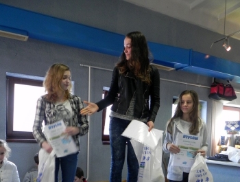 Wyniki zawodów pływackich - 13.02.2015r. - zdjęcie8