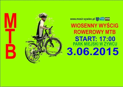 ZAPRASZAMY NA WIOSENNY WYŚCIG ROWEROWY MTB