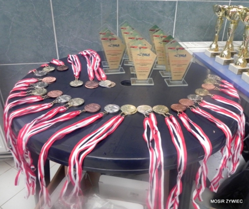 PŁYWACKA LIGA SZKOLNA 2014/2015 W ŻYWCU ZAKOŃCZONA OGROMNYM SUKCESEM!