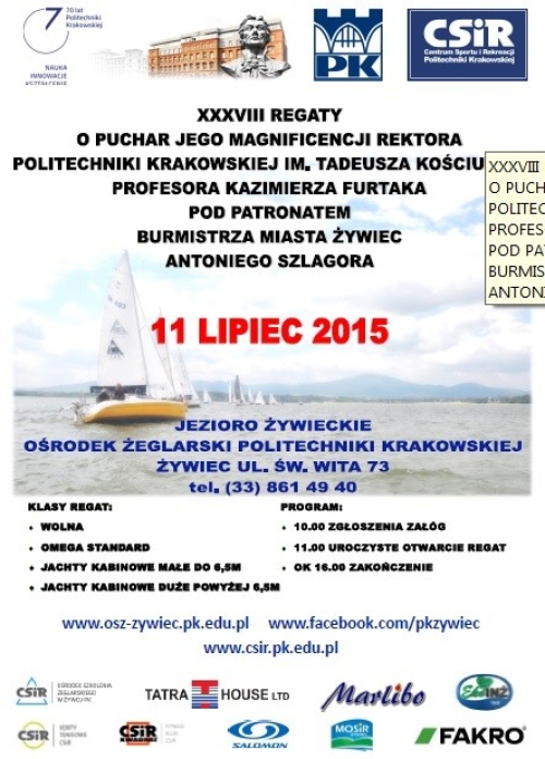 XXXVIII REGATY ŻEGLARSKIE