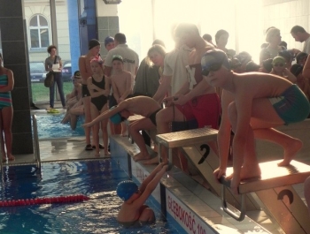 MIKOŁAJKOWE ZAWODY PŁYWACKIE I SPOTKANIE ZE ŚWIĘTYM MIKOŁAJEM - 2015. - zdjęcie54