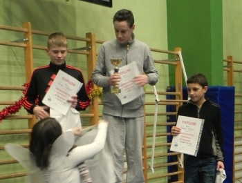 MIKOŁAJKOWE ZAWODY PŁYWACKIE I SPOTKANIE ZE ŚWIĘTYM MIKOŁAJEM - 2015. - zdjęcie35