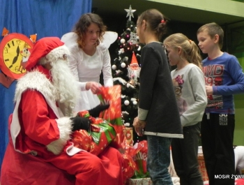 MIKOŁAJKOWE ZAWODY PŁYWACKIE I SPOTKANIE ZE ŚWIĘTYM MIKOŁAJEM - 2015. - zdjęcie12