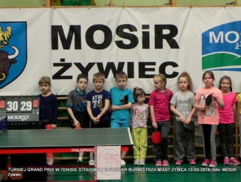 ROZSTRZYGNIĘCIE TURNIEJU GRAND PRIX W TENISIE STOŁOWYM O PUCHAR BURMISTRZA MIASTA ŻYWCA - zdjęcie25
