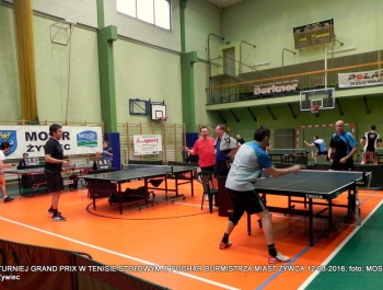 ROZSTRZYGNIĘCIE TURNIEJU GRAND PRIX W TENISIE STOŁOWYM O PUCHAR BURMISTRZA MIASTA ŻYWCA - zdjęcie11