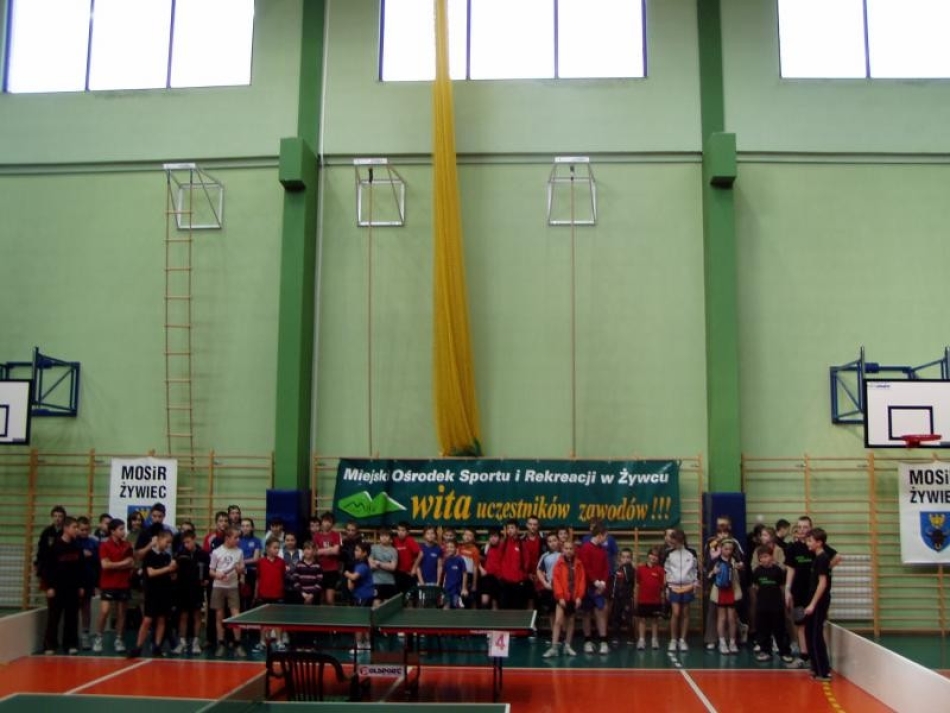 WYNIKI I EDYCJI OTWARTEGO TURNIEJU GRAND PRIX W TENISIE STOŁOWYM O PUCHAR BURMISTRZA MIASTA ŻYWCA