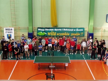 WYNIKI I EDYCJI OTWARTEGO TURNIEJU GRAND PRIX W TENISIE STOŁOWYM O PUCHAR BURMISTRZA MIASTA ŻYWCA - zdjęcie 3