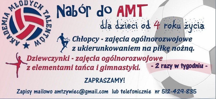 AKADEMIA MŁODYCH TALENTÓW ZAPRASZA