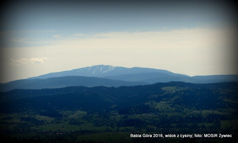 BABIA GÓRA - WIDOK Z ŁYSINY