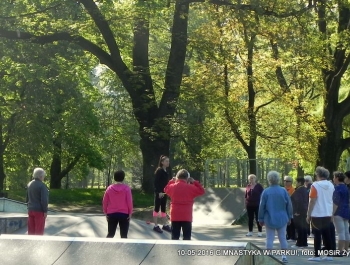 GIMNASTYKA W PARKU - OCZYWIŚCIE W SŁOŃCU - zdjęcie18