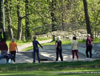 GIMNASTYKA W PARKU - OCZYWIŚCIE W SŁOŃCU - zdjęcie9