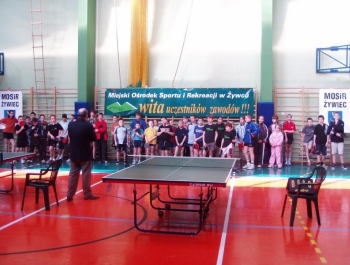 WYNIKI II EDYCJI OTWARTEGO TURNIEJU GRAND PRIX W TENISIE STOŁOWYM O PUCHAR BURMISTRZA MIASTA ŻYWCA - zdjęcie 4