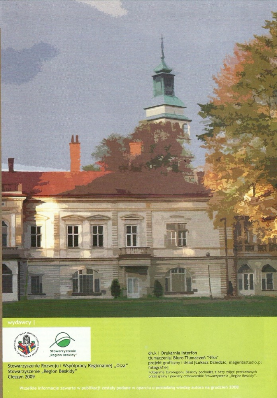 ZAPRASZAMY W BESKIDY! Mapka powiatu żywieckiego