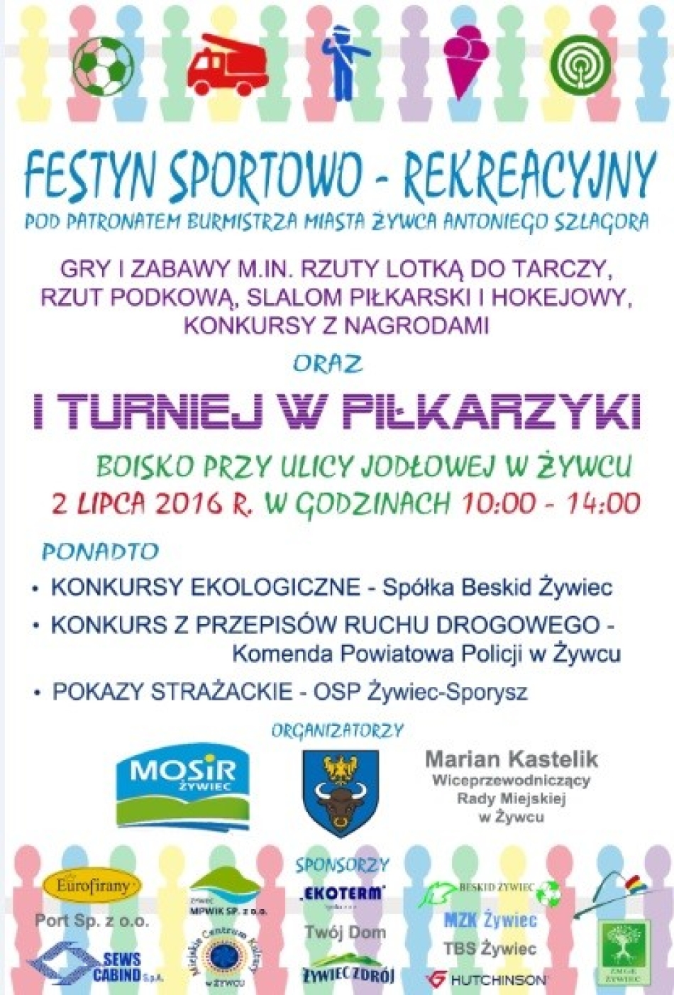 Festyn sportowo-rekreacyjny przy ul. Jodłowej