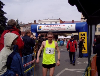 IX półmaraton &#8222;O puchar Starosty Żywieckiego&#8221; - 6 kwiecień 2008 rok - zdjęcie 4