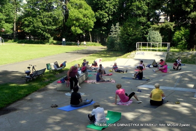 WTOREK RANO - OCZYWIŚCIE W PARKU