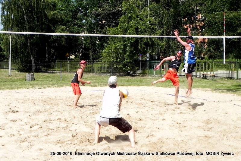 Rozstrzygnięcie żywieckich Eliminacji Otwartych Mistrzostw Śląska w Siatkówce Plażowej