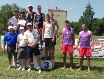 Rozstrzygnięcie żywieckich Eliminacji Otwartych Mistrzostw Śląska w Siatkówce Plażowej - zdjęcie2