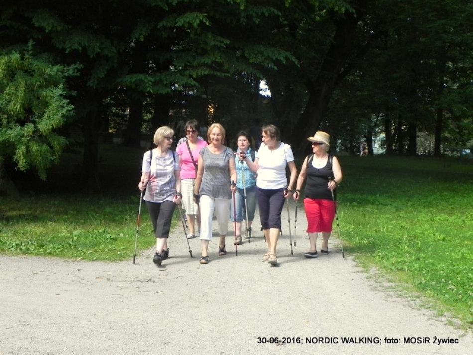 NORDIC WALKING - ROZGRZEWKA PRZED WIECZOREM KIBICA!
