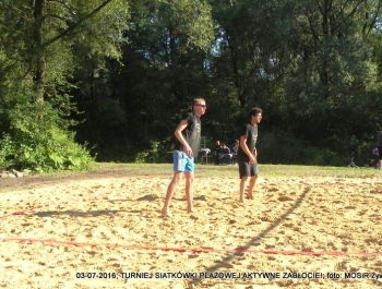 TURNIEJ SIATKÓWKI PLAŻOWEJ - AKTYWNE ZABŁOCIE! - zdjęcie26