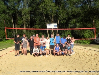 TURNIEJ SIATKÓWKI PLAŻOWEJ - AKTYWNE ZABŁOCIE! - zdjęcie2