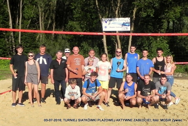 TURNIEJ SIATKÓWKI PLAŻOWEJ - AKTYWNE ZABŁOCIE!