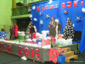 SPOTKANIE ZE ŚWIĘTYM MIKOŁAJEM - MOSiR Żywiec 2016 r. - zdjęcie23