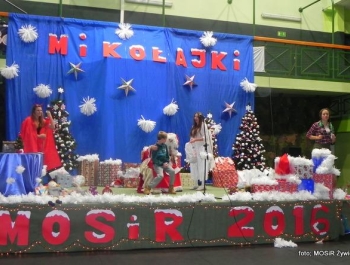 SPOTKANIE ZE ŚWIĘTYM MIKOŁAJEM - MOSiR Żywiec 2016 r. - zdjęcie7