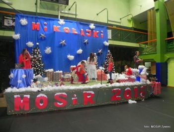 SPOTKANIE ZE ŚWIĘTYM MIKOŁAJEM - MOSiR Żywiec 2016 r. - zdjęcie6