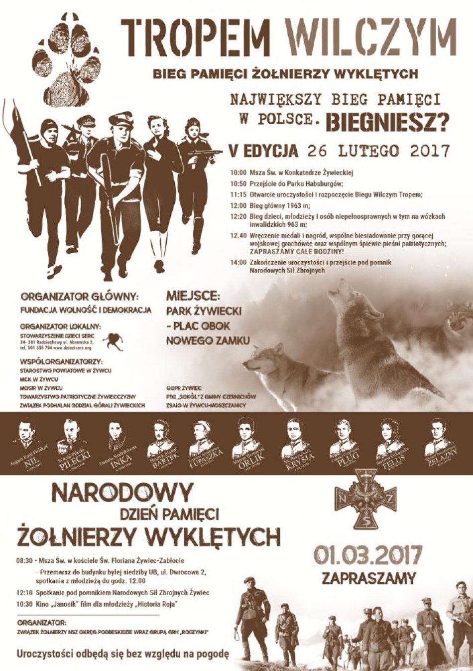 TROPEM WILCZYM - Bieg Pamięci Żołnierzy Wyklętych