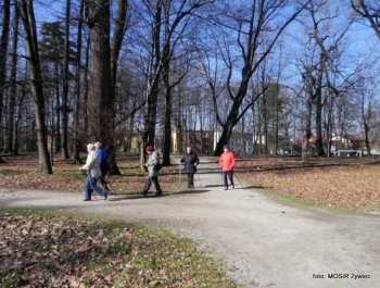 Alejkami Parku Żywieckiego z seniorami. - zdjęcie6
