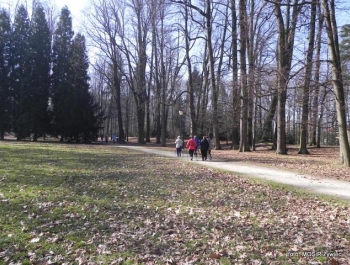 Alejkami Parku Żywieckiego z seniorami. - zdjęcie9