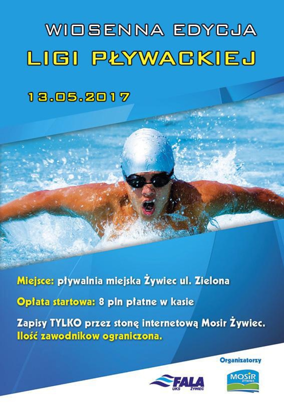 Liga Pływacka - edycja wiosenna - ZAPRASZAMY!