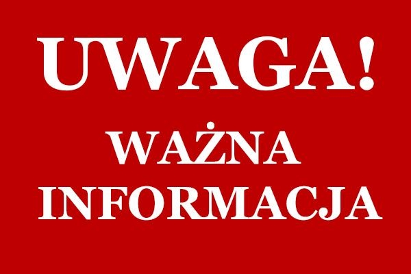 UWAGA! Komunikat dot. Pływalni Miejskiej!