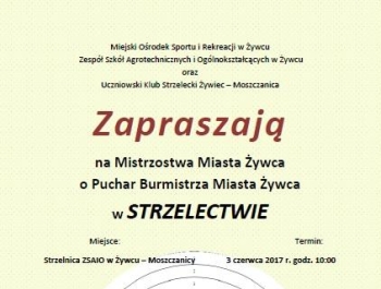 Mistrzostwa Miasta Żywca w STRZELECTWIE - zdjęcie1
