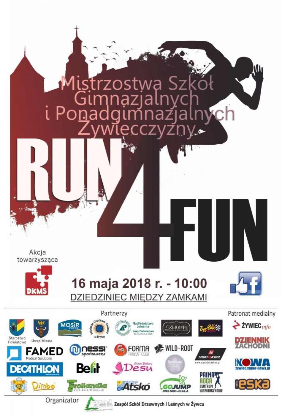 Mistrzostwa Szkół Gimnazjalnych i ponadgimnazjalnych Żywiecczyzny RUN4FUN