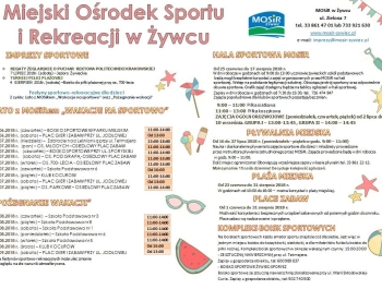 LATO z MOSiR-em 2018 - sprawdź nasze obiekty! - zdjęcie1