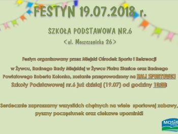 FESTYN 19.07! SP6 - Moszczanicka 26 - zdjęcie1