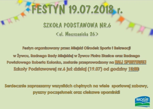 FESTYN 19.07! SP6 - Moszczanicka 26
