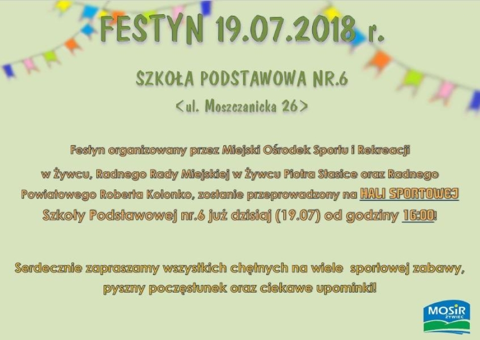 FESTYN 19.07! SP6 - Moszczanicka 26
