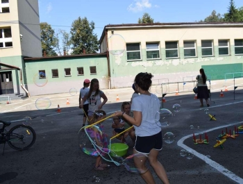 FESTYN "pożegnanie wakacji" - 23.08.2018 r. - SP3 - zdjęcie32