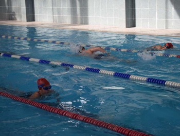 Sztafeta pływacka 100x100m z okazji 100-lecia odzyskania niepodległości przez Polskę - zdjęcie41