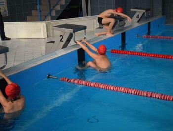 Mikołajkowe Zawody Pływackie  8.12.2018 r. WYNIKI + ZDJĘCIA - zdjęcie169