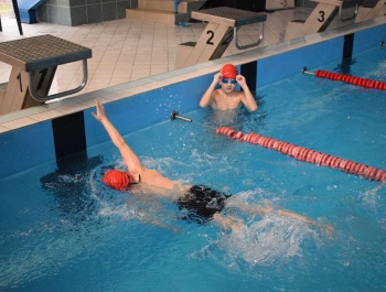 ZAWODY PŁYWACKIE: Ferie z MOSiR-em 2019 WYNIKI+ZDJĘCIA - zdjęcie68