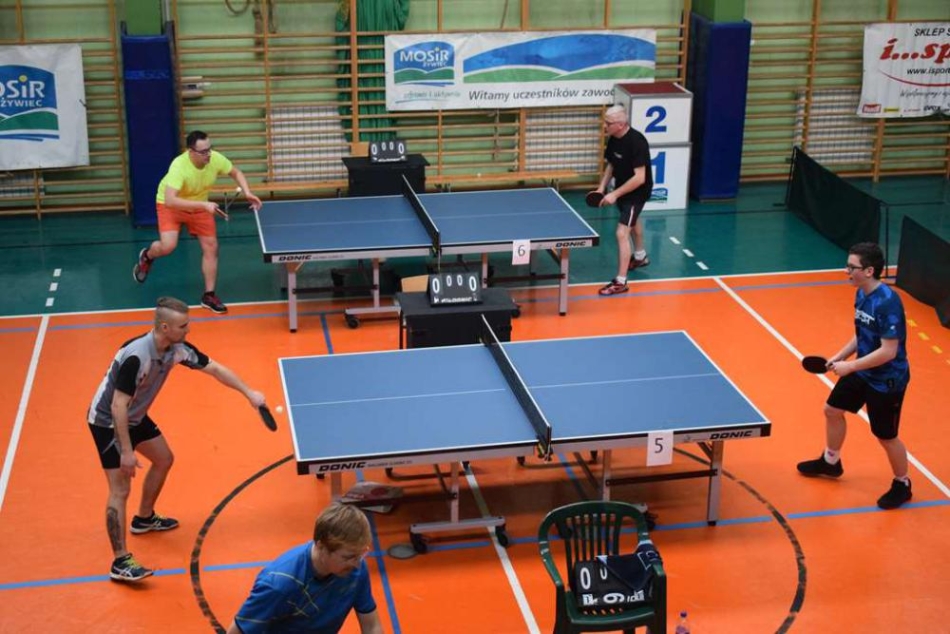 Otwarte Mistrzostwa Miasta Żywca w Tenisie Stołowym - WYNIKI + ZDJĘCIA
