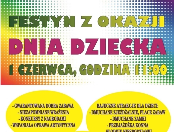 Festyn z okazji Dnia Dziecka - zdjęcie1