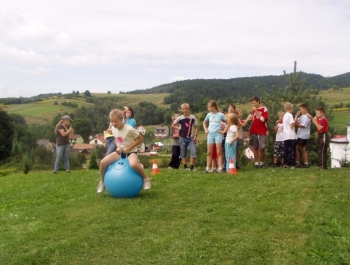 FESTYN SPORTOWO REKREACYJNY - "POŻEGNANIE WAKACJI" - MOSZCZANICA,OCZKÓW,KOCURÓW. - zdjęcie 8