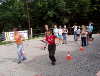 FESTYN SPORTOWO REKREACYJNY - "POŻEGNANIE WAKACJI" - MOSZCZANICA,OCZKÓW,KOCURÓW. - zdjęcie 7