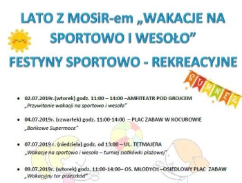 Wakacje w mieście z MOSiR - zdjęcie1